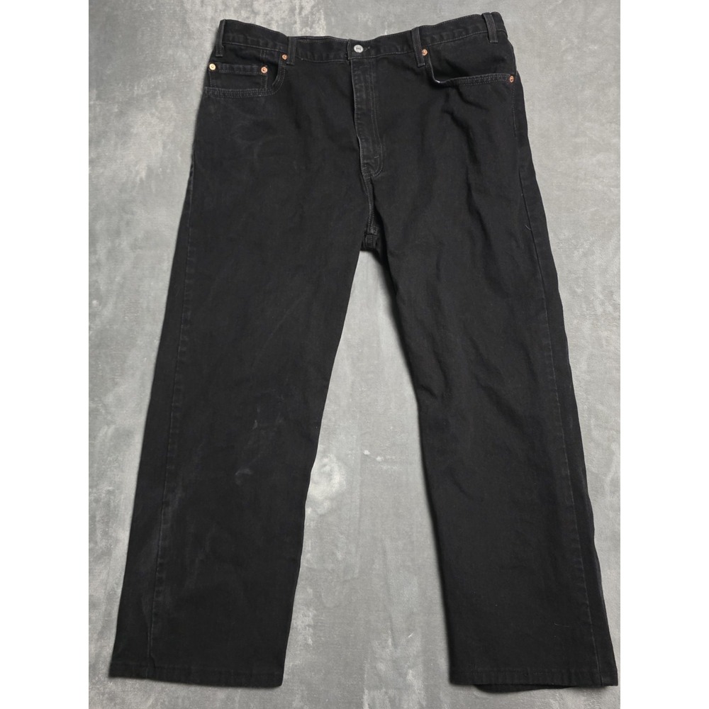 Levi's 505 Black Wash Jeans‎ Men's 42x30 MSR (41×29) VGC Grunge Skate 90's